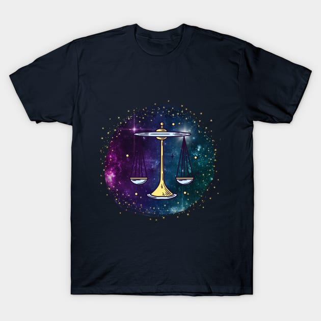 Libra, Libra girl, Zodiac Astrology sign love star happiness T-Shirt by Tumair